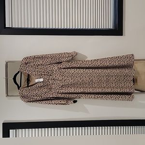 J. Crew Leopard Print Dress